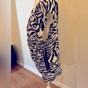 Very cute zebra print black & white design